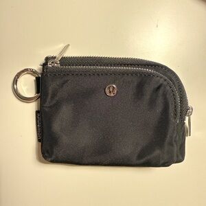 LULULEMON Double Zip Clippable Card Pouch